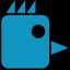 Stylized pullet head logo